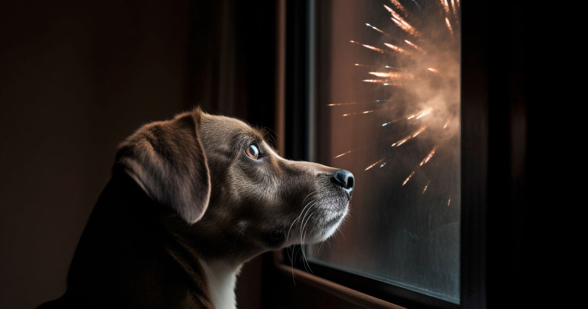 10 Tips for Keeping Your Dog Calm During Summer Fireworks